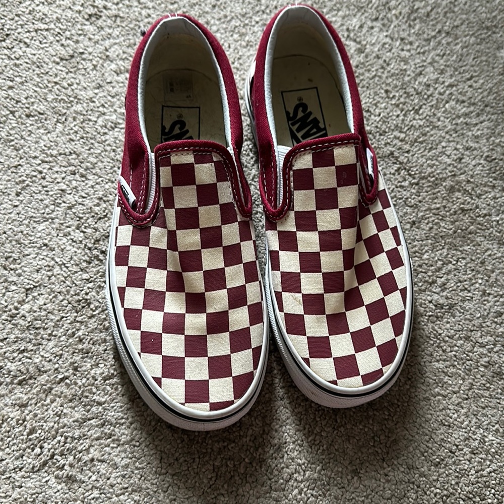 Checkered vans